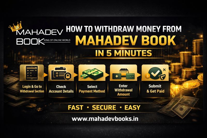How to Withdraw Money from Mahadev Book in 5 Minutes