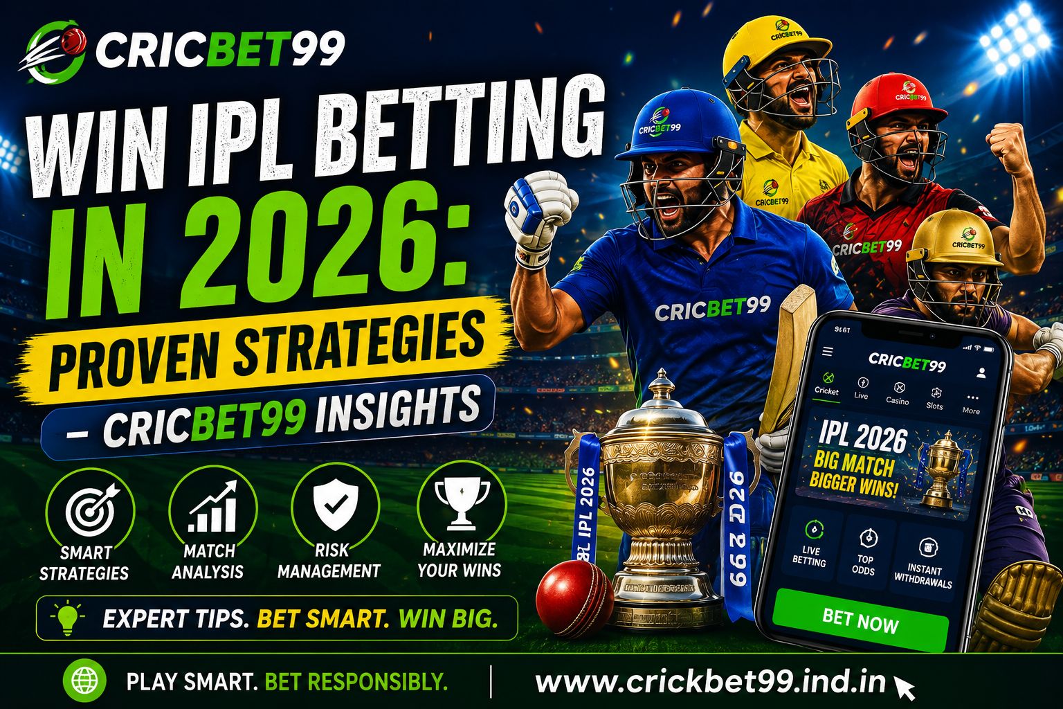 Win IPL Betting in 2026 Proven Strategies – Cricbet99 Insights